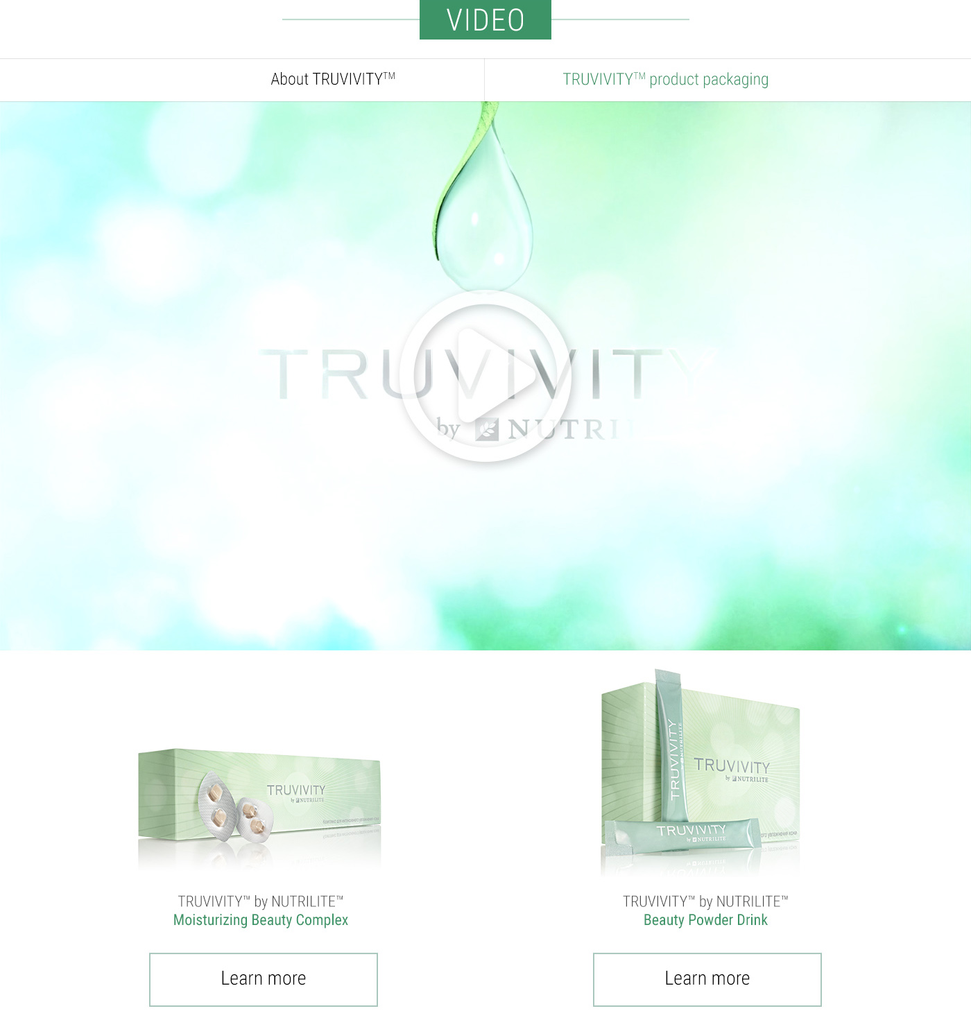 Truvivity, website, design, Nikita Konkin